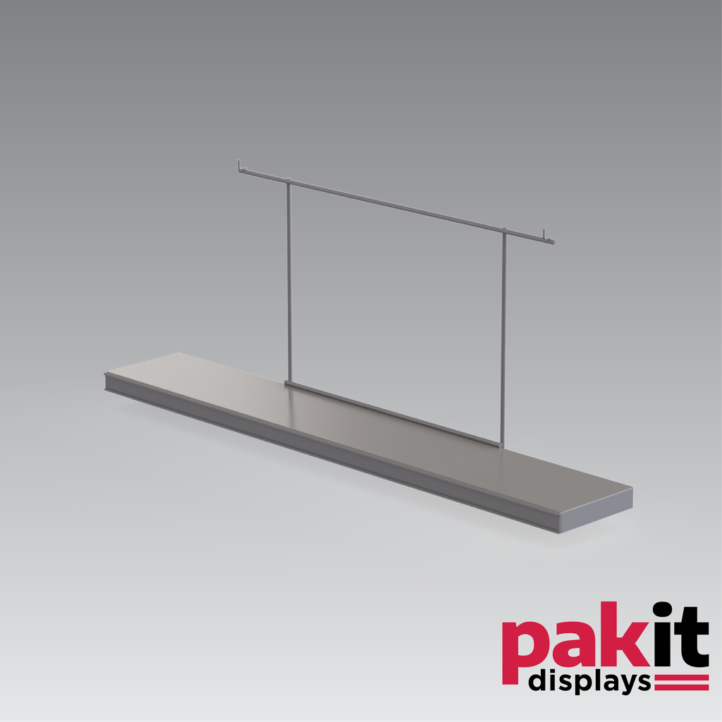 BRIDGE MERCHANDISER 1 PER CARTON RAL 7037-GRAY