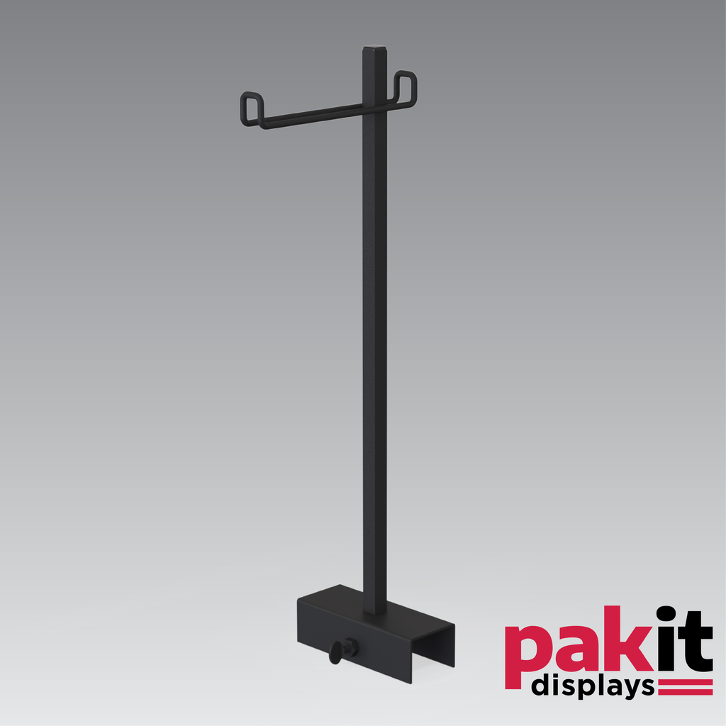 CHECKOUT GOOSENECK 5 PER CARTON BLACK POWDER COATED