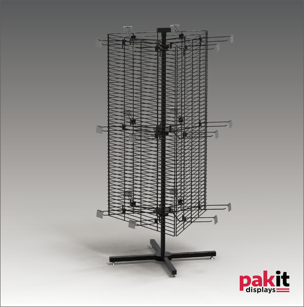 3 SIDED BAG SPINNER 1 PER CARTON BLACK POWDER