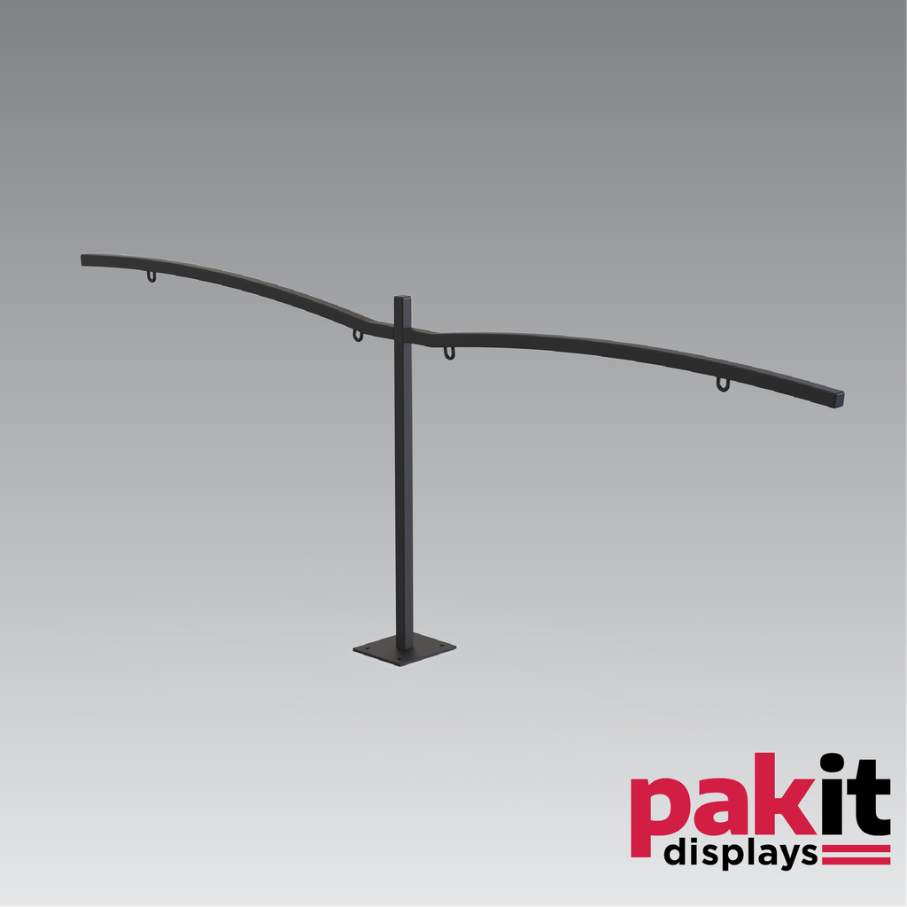 STREET SIGN BRACKET #3 - 5 PER CARTON BLACK P
