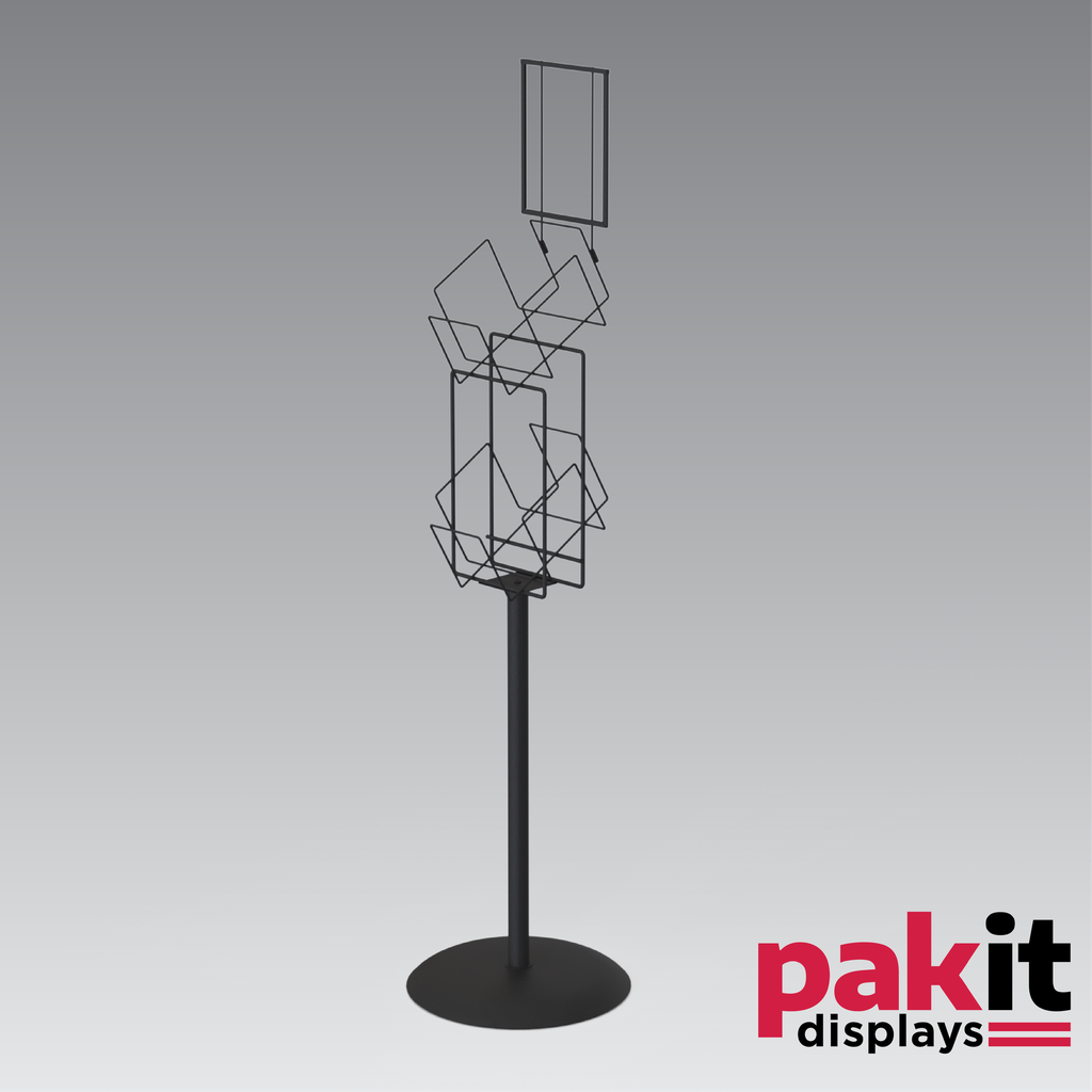 MAGAZINE HOLDER (SAVORY) 1 PER CARTON BLACK POWDER COAT