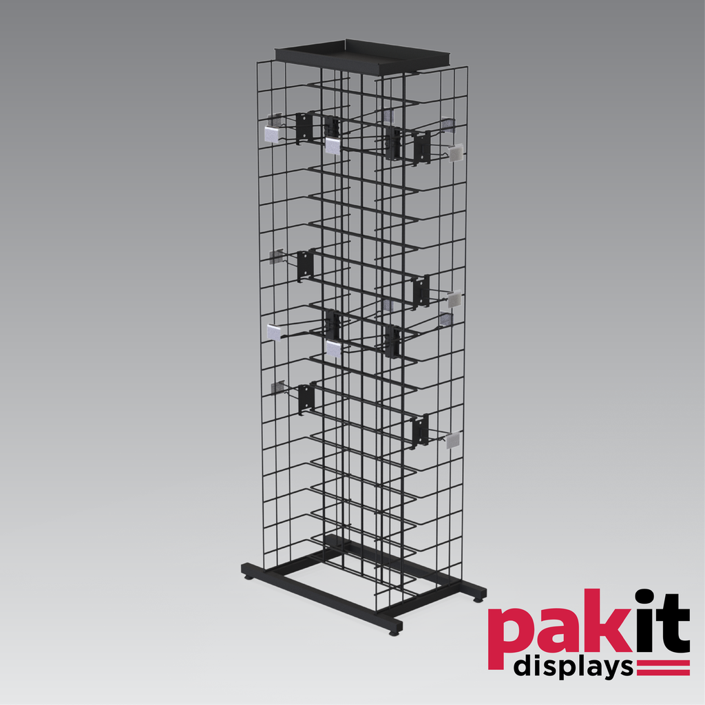 REUSABLE BAG RACK, 4 SIDED 1 PER CARTON