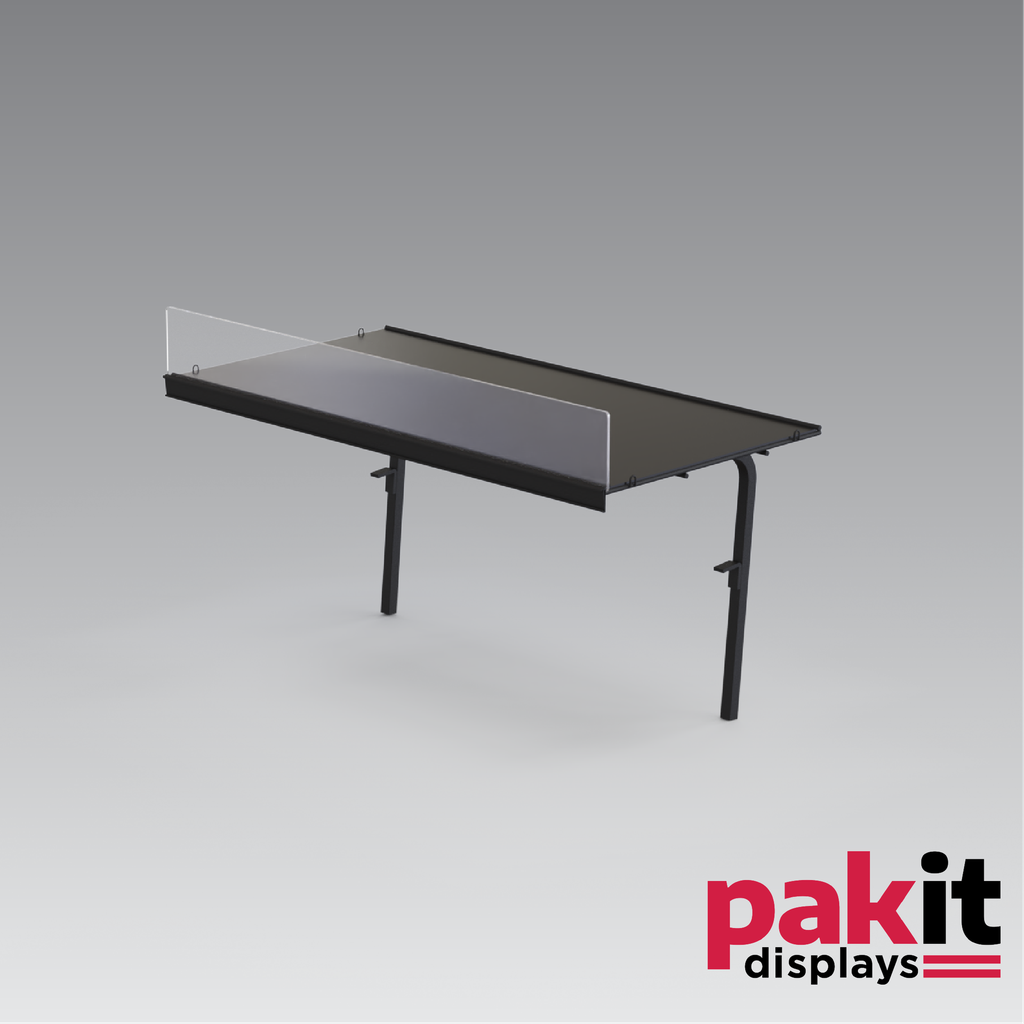 [20210039US] TOMATO SHELF 3' 1 PER CARTON BLACK POWDER COATED