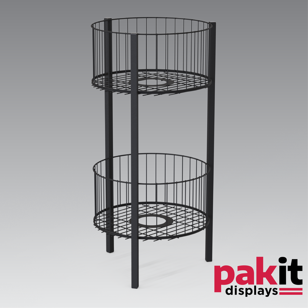 [20210293US] RX 2-TIER FLOOR DISPLAY