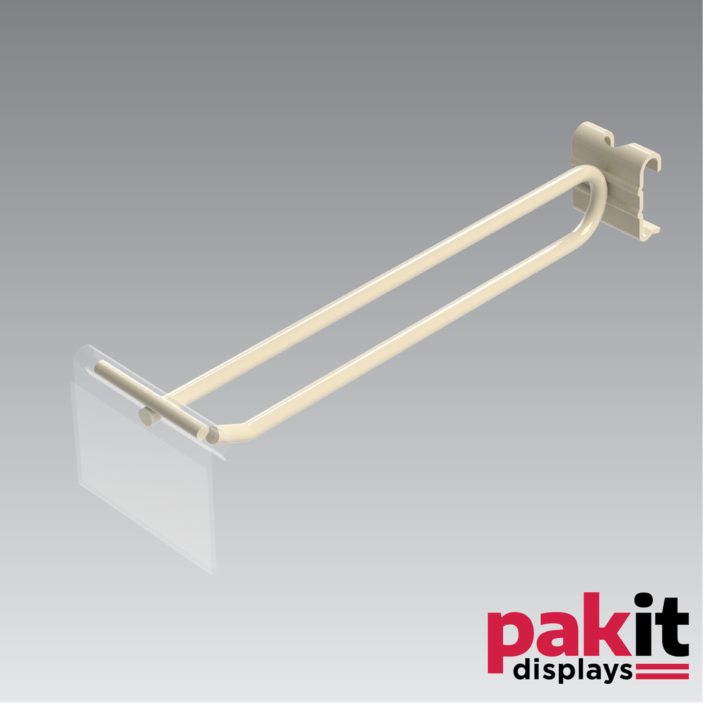 [20210361US] POWER PANEL HOOKS WITH PLASTIC T 24 PER CARTON ALMOND PC