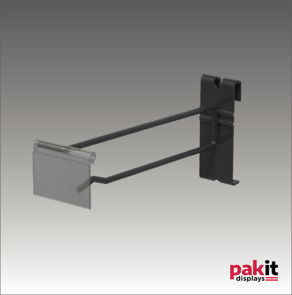 [20210284-02US] REUSEABLE BAG RK REPLACEMENT HOOK LONG -5 PER CARTON - BLACK PC