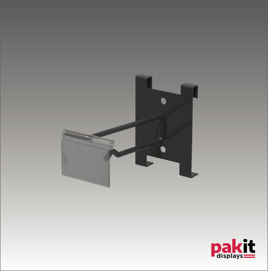 [20210284-03US] REUSEABLE BAG RK REPLACEMENT HOOK SHORT -5 PER CARTON - BLACK PC